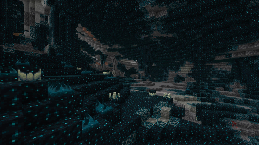 Deep Dark Biome At Spawn Seed For Minecraft!